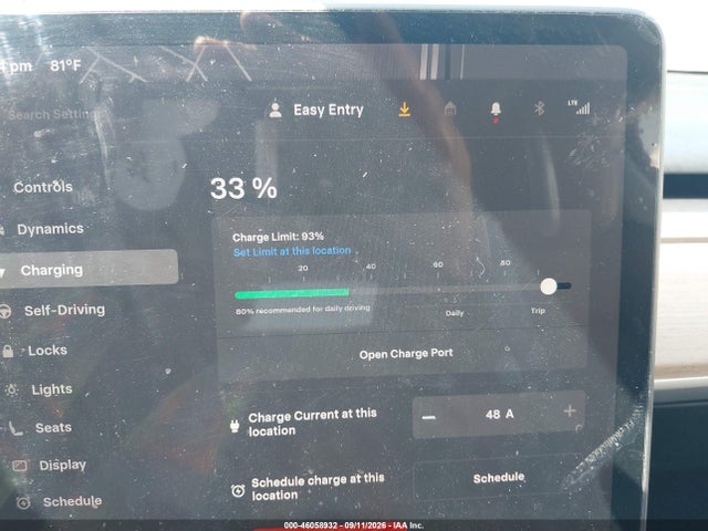 Продажа на аукционе авто 2023 Tesla Model Y Awd/long Range Dual Motor All-wheel Drive, vin: 7SAYGDEE8PF919589, номер лота: 46058932