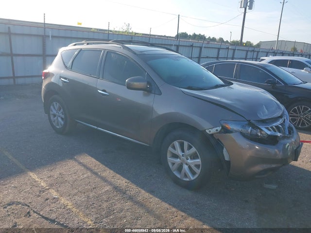 Aukcja sprzedaży 2012 Nissan Murano Sl, vin: JN8AZ1MU4CW104512, numer aukcji: 46058942