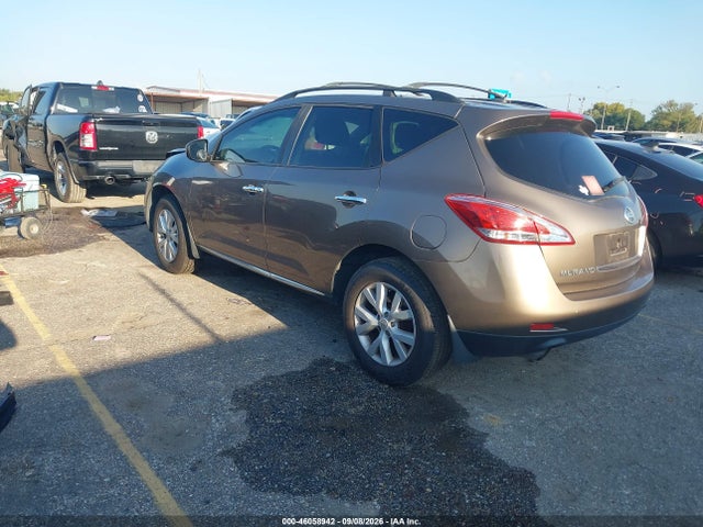 Продаж на аукціоні авто 2012 Nissan Murano Sl, vin: JN8AZ1MU4CW104512, номер лоту: 46058942