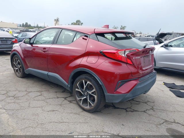 2019 Toyota C-hr Xle მანქანა იყიდება აუქციონზე, vin: JTNKHMBXXK1062582, აუქციონის ნომერი: 46058987