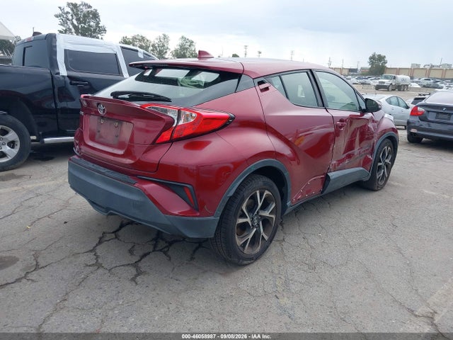 2019 Toyota C-hr Xle მანქანა იყიდება აუქციონზე, vin: JTNKHMBXXK1062582, აუქციონის ნომერი: 46058987