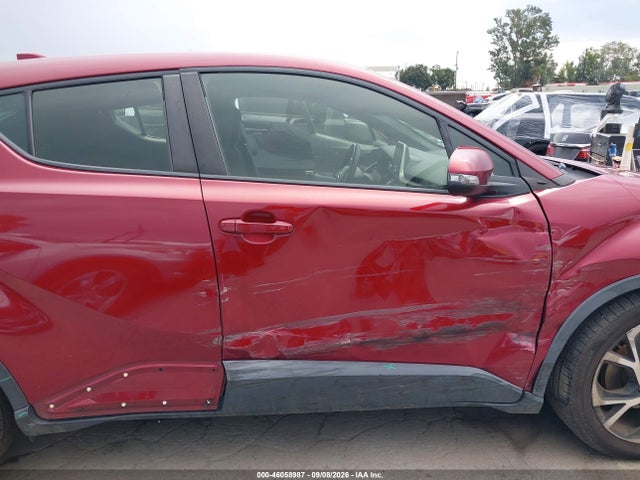 2019 Toyota C-hr Xle მანქანა იყიდება აუქციონზე, vin: JTNKHMBXXK1062582, აუქციონის ნომერი: 46058987