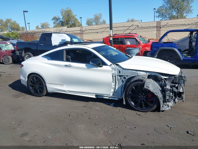2020 Infiniti Q60 Red Sport 400 მანქანა იყიდება აუქციონზე, vin: JN1FV7EK3LM400083, აუქციონის ნომერი: 46059050