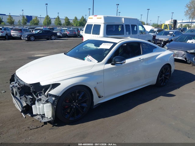 2020 Infiniti Q60 Red Sport 400 მანქანა იყიდება აუქციონზე, vin: JN1FV7EK3LM400083, აუქციონის ნომერი: 46059050