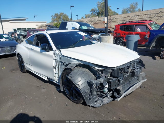 2020 Infiniti Q60 Red Sport 400 მანქანა იყიდება აუქციონზე, vin: JN1FV7EK3LM400083, აუქციონის ნომერი: 46059050
