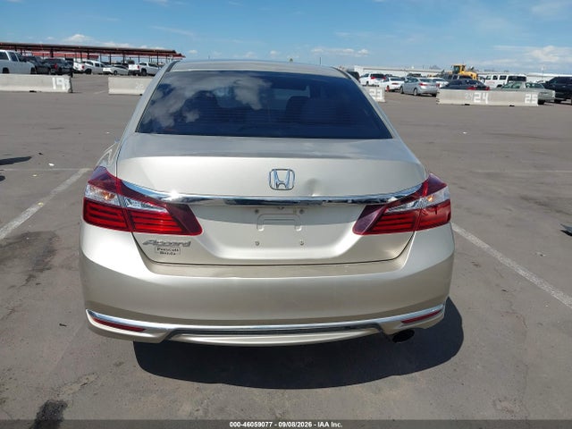 Продажа на аукционе авто 2016 Honda Accord Lx, vin: 1HGCR2F3XGA220736, номер лота: 46059077