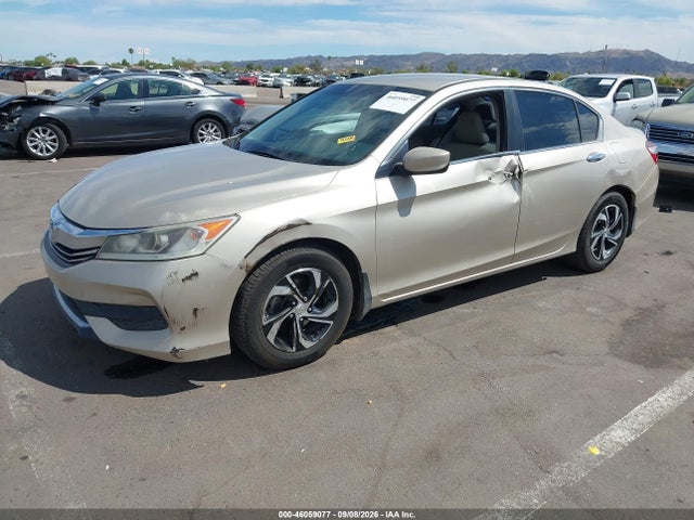 Продажа на аукционе авто 2016 Honda Accord Lx, vin: 1HGCR2F3XGA220736, номер лота: 46059077
