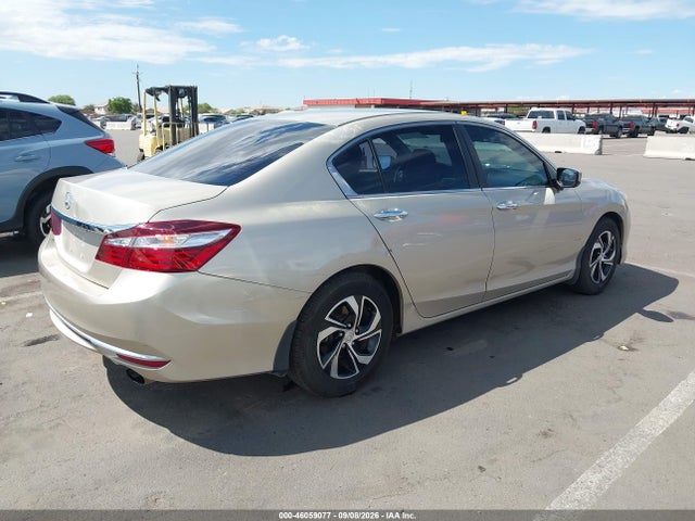Продажа на аукционе авто 2016 Honda Accord Lx, vin: 1HGCR2F3XGA220736, номер лота: 46059077