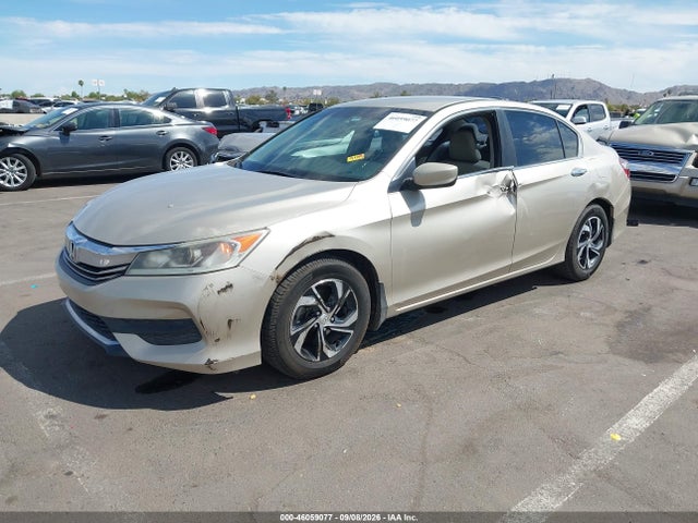 Продажа на аукционе авто 2016 Honda Accord Lx, vin: 1HGCR2F3XGA220736, номер лота: 46059077
