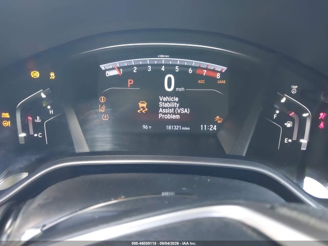 46059118 :رقم المزاد ، 5J6RW1H59JA014044 vin ، 2018 Honda Cr-v Ex مزاد بيع