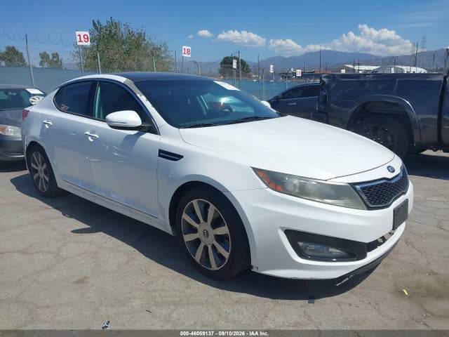 2013 Kia Optima Sx მანქანა იყიდება აუქციონზე, vin: 5XXGR4A62DG190614, აუქციონის ნომერი: 46059137
