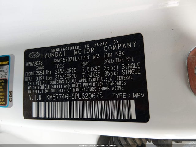 Hyundai Palisade Calligraphy 2023 KM8R74GE5PU620675 Image 9