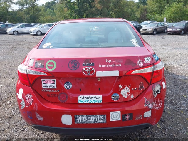 2015 Toyota Corolla Le მანქანა იყიდება აუქციონზე, vin: 2T1BURHE3FC269965, აუქციონის ნომერი: 46059196