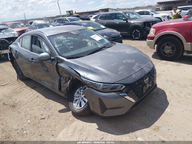 2025 Nissan Sentra S მანქანა იყიდება აუქციონზე, vin: 3N1AB8BV1SY351114, აუქციონის ნომერი: 46059221
