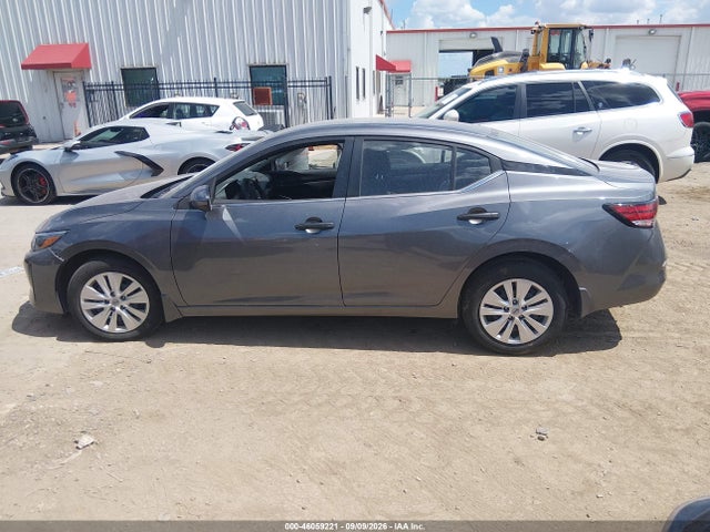 2025 Nissan Sentra S მანქანა იყიდება აუქციონზე, vin: 3N1AB8BV1SY351114, აუქციონის ნომერი: 46059221