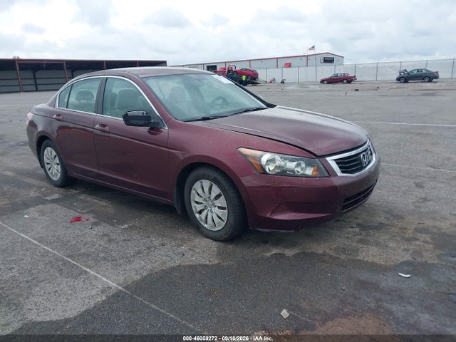 46059272 :رقم المزاد ، 1HGCP26309A083380 vin ، 2009 Honda Accord 2.4 Lx مزاد بيع