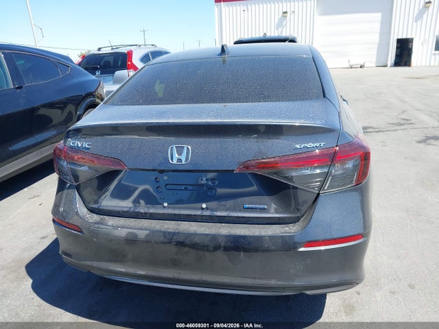 2025 Honda Civic Hybrid Sport/sport Touring მანქანა იყიდება აუქციონზე, vin: 2HGFE4F88SH341548, აუქციონის ნომერი: 46059301