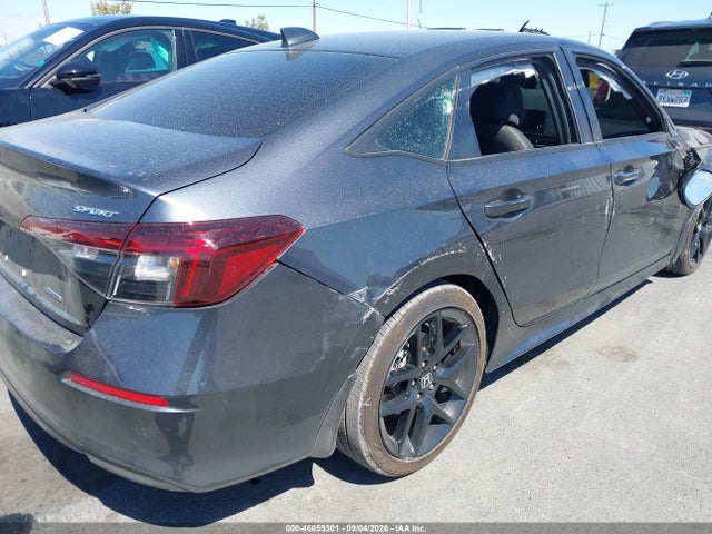 2025 Honda Civic Hybrid Sport/sport Touring მანქანა იყიდება აუქციონზე, vin: 2HGFE4F88SH341548, აუქციონის ნომერი: 46059301