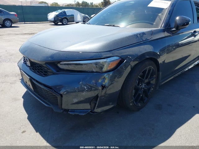 2025 Honda Civic Hybrid Sport/sport Touring მანქანა იყიდება აუქციონზე, vin: 2HGFE4F88SH341548, აუქციონის ნომერი: 46059301