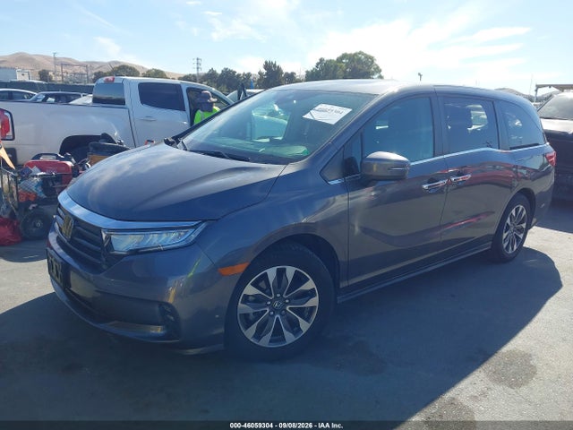 Продажа на аукционе авто 2023 Honda Odyssey Ex-l, vin: 5FNRL6H66PB032070, номер лота: 46059304