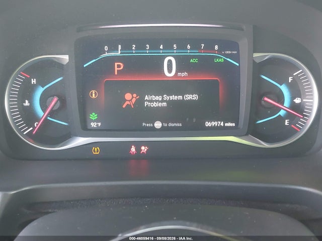Aukcja sprzedaży 2021 Honda Pilot 2wd Touring 8 Passenger, vin: 5FNYF5H91MB003028, numer aukcji: 46059416
