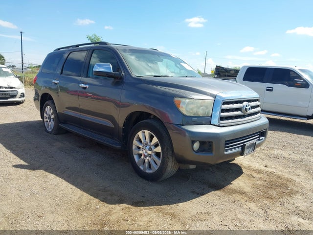 46059483 :رقم المزاد ، 5TDDW5G13ES105681 vin ، 2014 Toyota Sequoia Platinum 5.7l V8 مزاد بيع