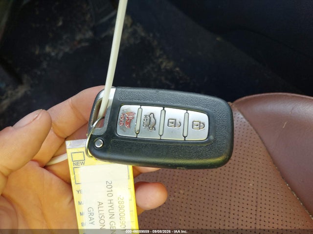 46059559 :رقم المزاد ، KMHHU6KH3AU019919 vin ، 2010 Hyundai Genesis 3.8 Grand Touring مزاد بيع