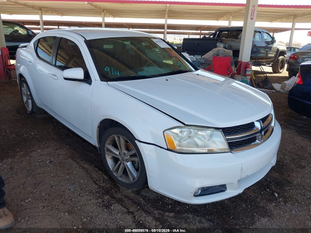 46059576 :رقم المزاد ، 1C3CDZEG4CN117071 vin ، 2012 Dodge Avenger Sxt Plus مزاد بيع