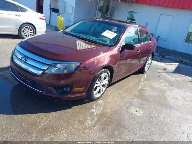 46059586 :رقم المزاد ، 3FAHP0HA2CR406366 vin ، 2012 Ford Fusion Se مزاد بيع