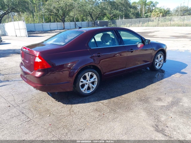 46059586 :رقم المزاد ، 3FAHP0HA2CR406366 vin ، 2012 Ford Fusion Se مزاد بيع