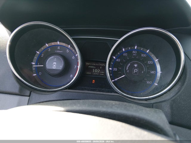 2013 Hyundai Sonata Gls მანქანა იყიდება აუქციონზე, vin: 5NPEB4AC1DH712770, აუქციონის ნომერი: 46059600