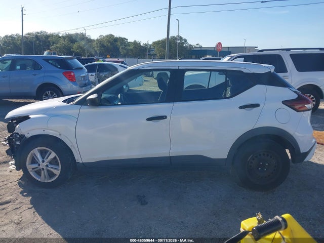 2021 Nissan Kicks S Xtronic Cvt მანქანა იყიდება აუქციონზე, vin: 3N1CP5BV9ML502368, აუქციონის ნომერი: 46059644