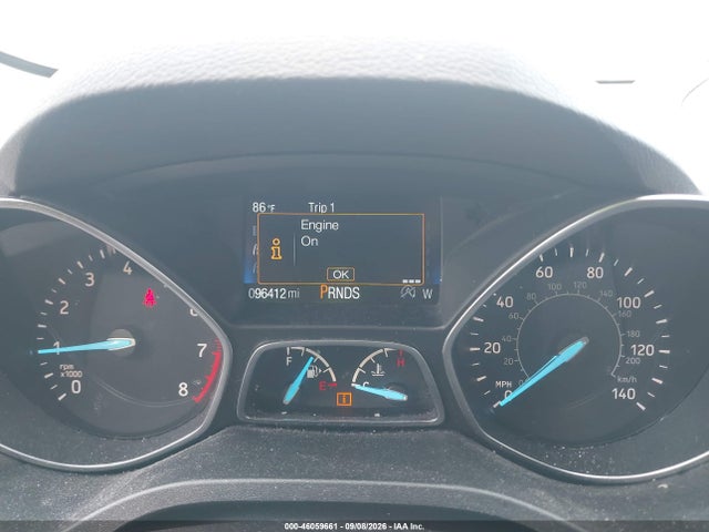 46059661 :رقم المزاد ، 1FMCU0JD7HUE22916 vin ، 2017 Ford Escape Titanium مزاد بيع