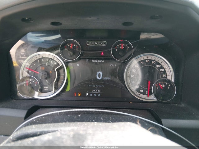 46059684 :رقم المزاد ، 1C6RR6GTXJS195828 vin ، 2018 Ram 1500 Lone Star  4x2 6'4 Box مزاد بيع