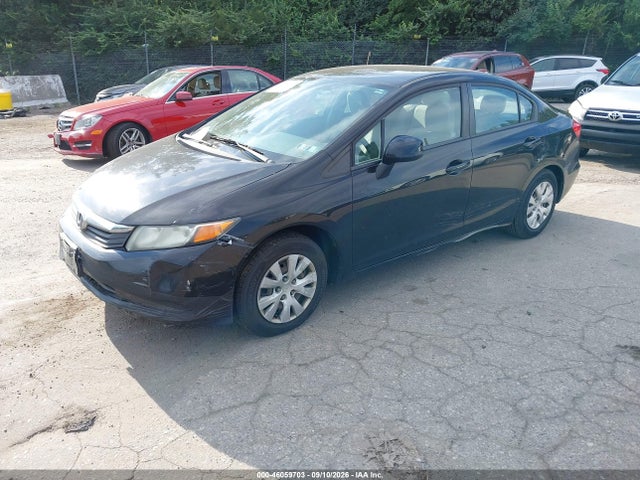 46059703 :رقم المزاد ، 19XFB2F50CE377989 vin ، 2012 Honda Civic Lx مزاد بيع