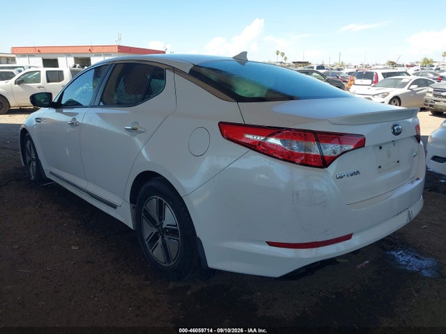 Продаж на аукціоні авто 2013 Kia Optima Hybrid Lx, vin: KNAGM4AD3D5061425, номер лоту: 46059714