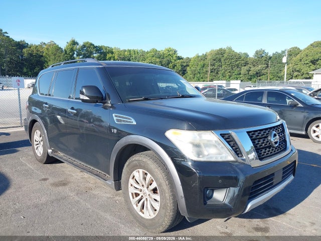 2017 Nissan Armada Sv მანქანა იყიდება აუქციონზე, vin: JN8AY2ND6H9006479, აუქციონის ნომერი: 46059729
