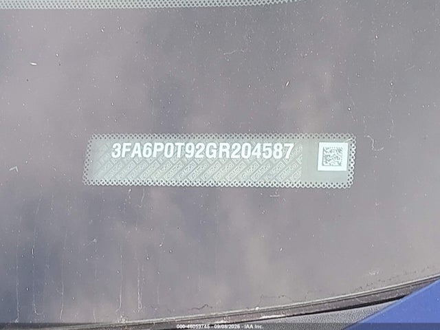 Ford FUSION SE 2016 3FA6P0T92GR204587 Image 9