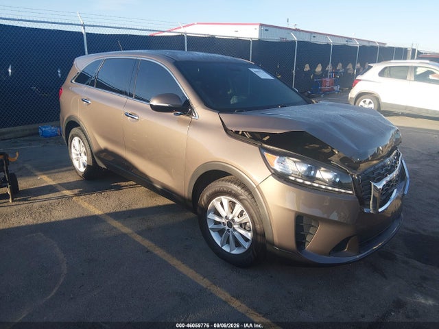 Auction sale of the 2020 Kia Sorento 2.4l Lx, vin: 5XYPG4A33LG646061, lot number: 46059776