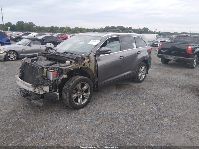 2017 Toyota Highlander Limited მანქანა იყიდება აუქციონზე, vin: 5TDDZRFH6HS410464, აუქციონის ნომერი: 46059849