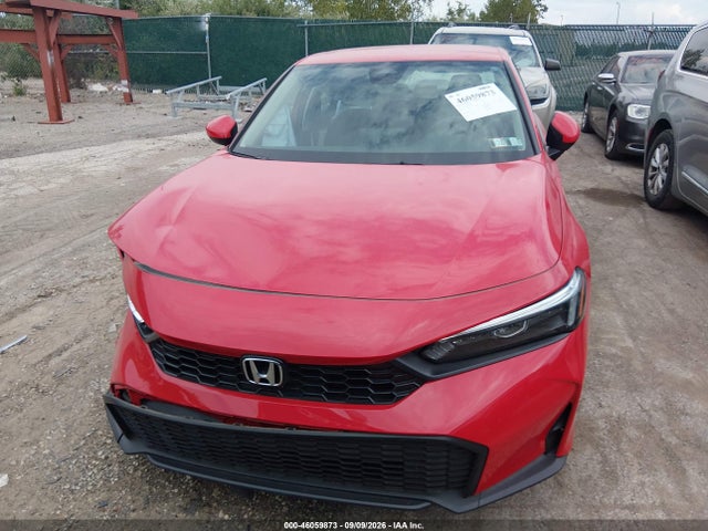 46059873 :رقم المزاد ، 2HGFE2F20SH519551 vin ، 2025 Honda Civic Lx مزاد بيع