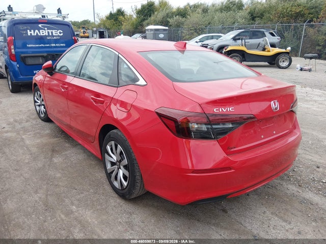 46059873 :رقم المزاد ، 2HGFE2F20SH519551 vin ، 2025 Honda Civic Lx مزاد بيع