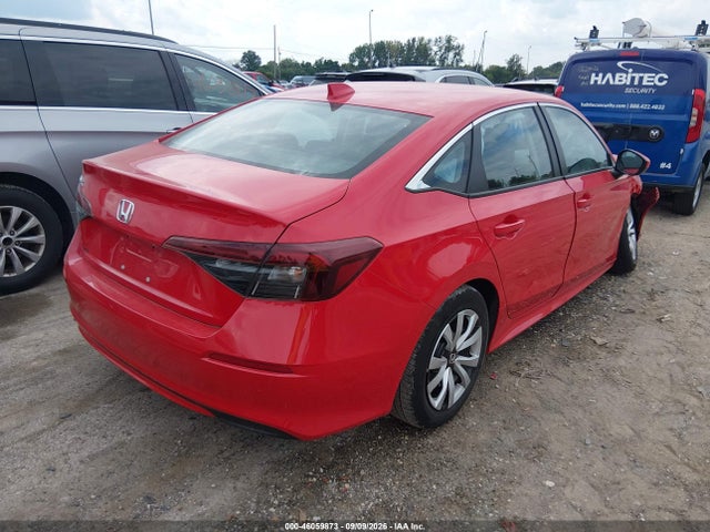 46059873 :رقم المزاد ، 2HGFE2F20SH519551 vin ، 2025 Honda Civic Lx مزاد بيع