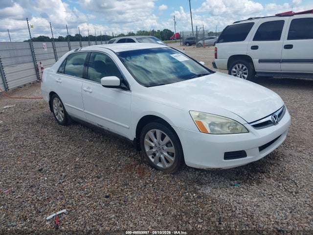 2007 Honda Accord 3.0 Se მანქანა იყიდება აუქციონზე, vin: 1HGCM66487A009758, აუქციონის ნომერი: 46059997
