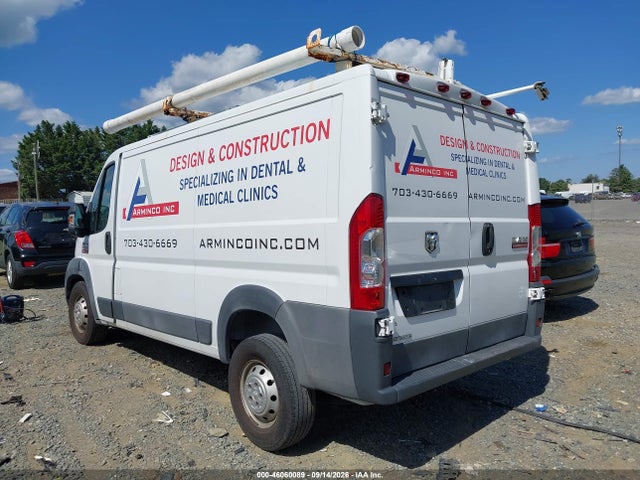 Aukcja sprzedaży 2017 Ram Promaster 1500 Low Roof 136 Wb, vin: 3C6TRVAG2HE508704, numer aukcji: 46060089