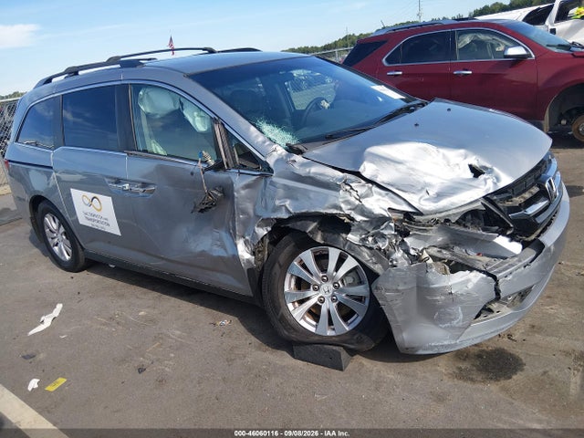 46060116 :رقم المزاد ، 5FNRL5H33GB084790 vin ، 2016 Honda Odyssey Se مزاد بيع