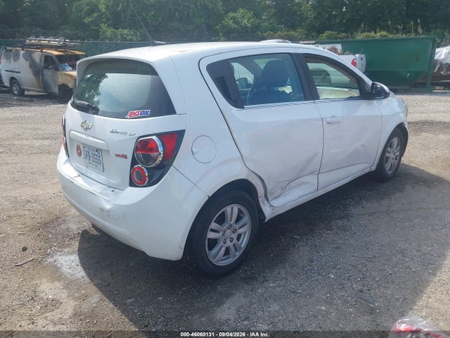 Aukcja sprzedaży 2014 Chevrolet Sonic Lt Auto, vin: 1G1JC6SB9E4125603, numer aukcji: 46060131