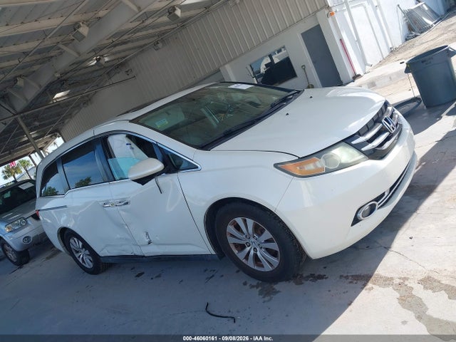 46060161 :رقم المزاد ، 5FNRL5H63GB054554 vin ، 2016 Honda Odyssey Ex-l مزاد بيع