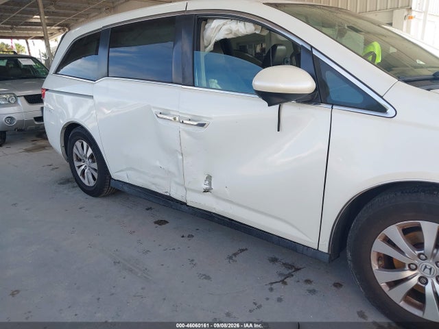 46060161 :رقم المزاد ، 5FNRL5H63GB054554 vin ، 2016 Honda Odyssey Ex-l مزاد بيع