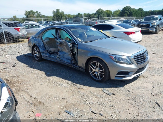 2015 Mercedes-benz S 550 4matic მანქანა იყიდება აუქციონზე, vin: WDDUG8FBXFA098578, აუქციონის ნომერი: 46060178